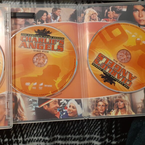 CHARLIE'S ANGELS COMPLETE 3 SEASON KATE JACKSON, JACLYN SMITH, CHERYL LADD DVD - Picture 13 of 16